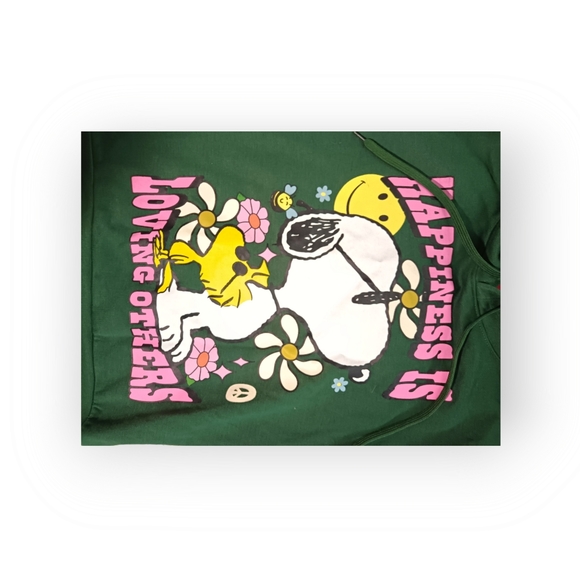 Peanuts Happiness is Loving others hoodie medium - Picture 9 of 11